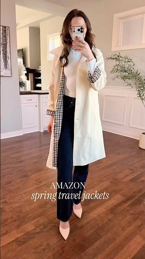 The best spring jackets from Amazon that are perfect for travel! #affordablefashion #amazonfashion