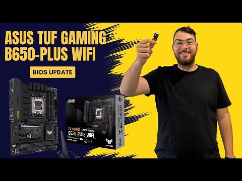 ASUS TUF B650-PLUS WiFi BIOS Update Tutorial – Safest Method & EZ Flash 3 Setup