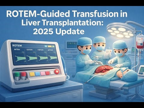 🫀🩸 ROTEM-Guided Transfusion in Liver Transplantation 🚨 2025 Update📊