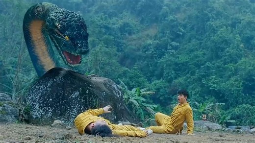 2.1K views · 39 reactions | Giant python attacks and everyone is frightened! Run around!  巨蟒突袭，众人被吓傻！四处逃窜！ Drama Name: 大蛇再袭 #cdrama #monster #drama #python | Drama Club | Facebook