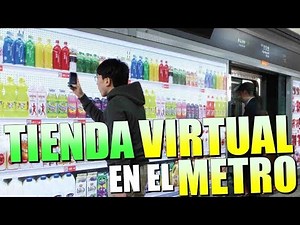 TIENDA VIRTUAL en el METRO de COREA del SUR - TESCO HOMEPLUS