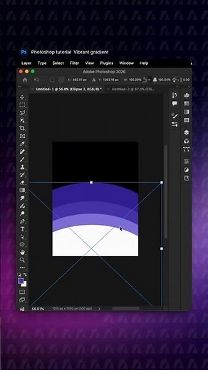 Photoshop Gradient Effect Tutorial 🌈⚡