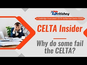 Why do some fail the CELTA?