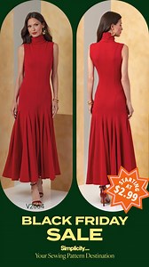 Don’t miss our Black Friday Sale, where you can grab a wide range of stylish, easy-to-sew patterns—from show-stopping outfits to chic home décor—at unbeatable prices, all designed with clear, beginner-friendly instructions that make it effortless to create professional-quality, custom pieces, giving you the perfect opportunity to elevate your style or refresh your space while saving big on your creative journey. | Simplicity Patterns