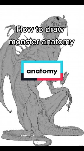 Monster Anatomy Tutorial: How to Draw Creepy Creatures and Dragons | Artist Tutorial