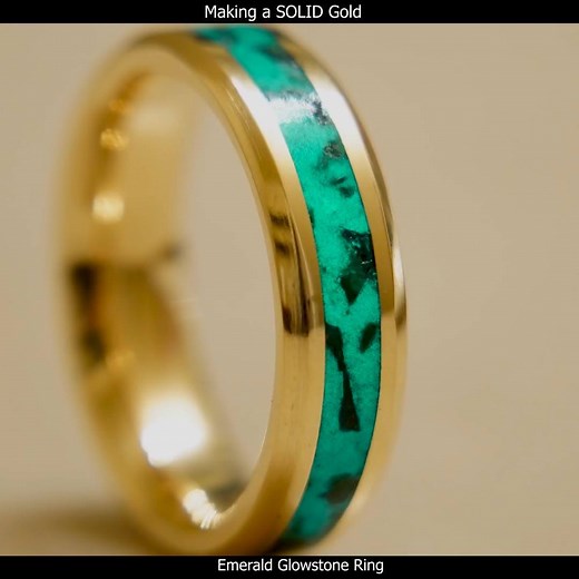 1.7M views · 187 reactions | Here's a quick cut of my latest YouTube video where I made a glowstone ring out of REAL Gold. Let me know what you think in the comments! | Patrick Adair Designs | Facebook