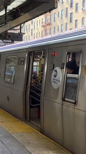 96 St-bound R160 Q Train departs Prospect Park