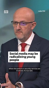 ASIO director-general Mike Burgess says eight incidents that involved alleged terrorism or were investigated as potential acts of terrorism have been disrupted in the past four months. Of the eight incidents, five involved minors or youth. Mr Burgess warned young Australians are being targeted online and are vulnerable to going down "a rabbit hole of hate". | 7.30