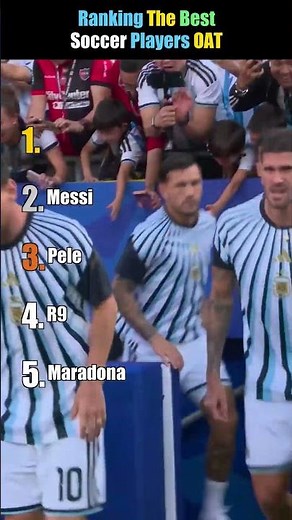 Ranking the best soccer players OAT #football #ranking