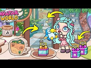NEW COFFEE SHOP UNLOCKED!? ALL THE SECRETS OF AVATAR WORLD!? // PAZU WORLD