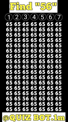 Test Your Observation skills With This Fast Number Puzzle #shorts