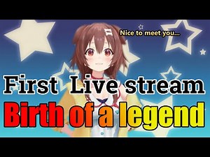 【ENG SUB】Inugami Korone First Live stream Birth of a Legend Hololive