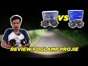 Review of 2 Foglamp Brands at Once! AES's Rival = Vahid?