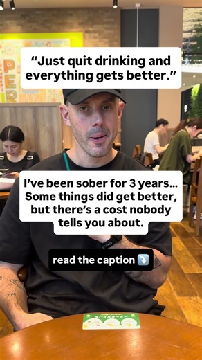 Some people quit drinking and initially feel worse..