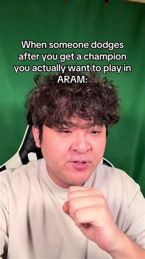 100% dodge rate when you get a champion you ACTUALLY want to play 🥀 #fyp #leagueoflegends #aram #lol #gaming