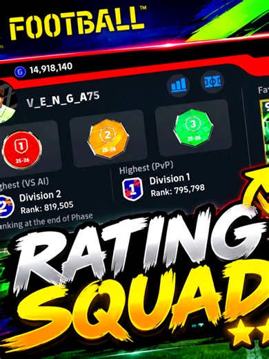 Rating eFootball Player Squad /10