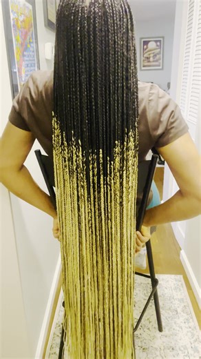 DIY Two-Tone Hair Braiding Tutorial