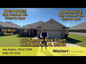 Huntsville, AL Home For Sale Open House