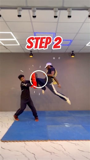 Tonyjaa flying kick tutorial 💥 #tutorial #muaythai #shorts