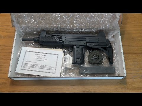 Unboxing a New Vector Uzi Submachine Gun (Vector HR 4332 SMG)