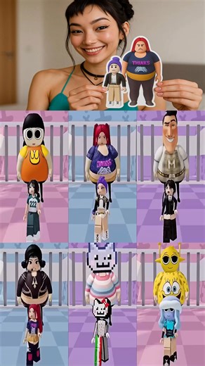 108K views · 400 reactions | Roblox Strong Kutu Ma Kutu Trend Nyan Cat #rumi #sprunki #labubu #minecraft | Zoey Tales | Facebook