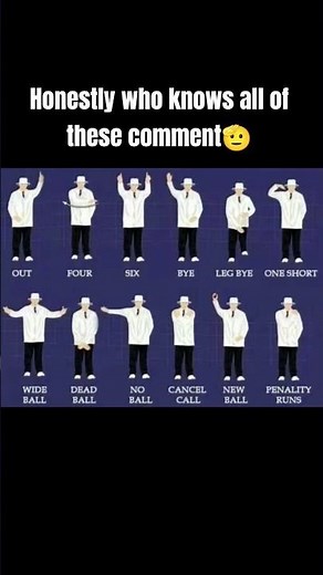 Cricket Umpire Signals Explained | Every Hand Symbol You Need to Know