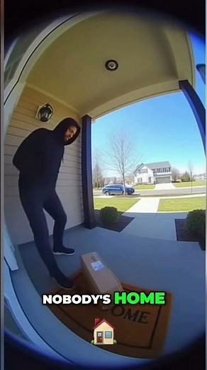 Package Thief Gets Glitter BOMBED! You Won't Believe Their Reaction! #shorts