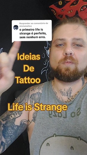 Ideias de Tatuagem Life is Strange Pt. 3 | Criações para Lis