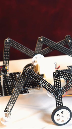 Watch our Spider Bot come to life! 🕷️🤖 A perfect blend of engineering and creativity, this demo highlights how sensors, motors, and programming work together to mimic the walking pattern of a real spider — a true marvel of innovation in action! #SpiderBot #Robotics #Innovation #TechDemo #EngineeringMarvel #STEM #RobotDesign #androidrobo #robomanvinodhan | Android Robo