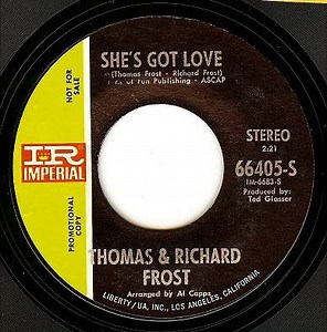Thomas & Richard Frost - She's Got Love / The Word Is Love