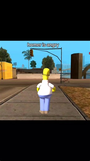 homer is angry #homer #simpson #viral #fyp #gtasa