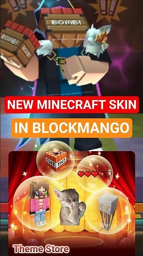 New Minecraft Skin | Blockman Go