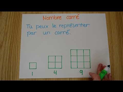 Mathématique - le nombre carré