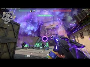 Using the Singularity Phantom Finisher! Wow!!! - Map Haven A - Valorant