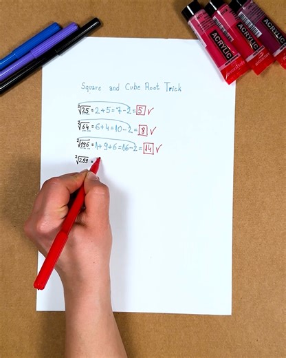 22K views · 21 reactions | Square and cube root trick | Genius Club | Facebook