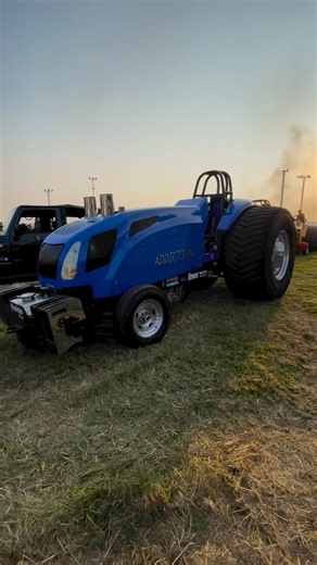 7.4K views · 84 reactions | “Addiction” came to Wayne,NE to battle with 10 hard running LSS tractors. #outlawpulling | Outlaw Truck & Tractor Pulling Association | Facebook