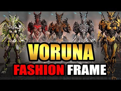 Warframe: Voruna Fashion Frame | Very Good Voidshell Skin ‪@Warframe‬