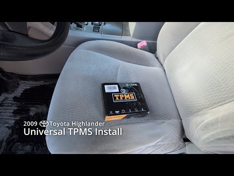 2009 Toyota Highlander Universal External TPMS