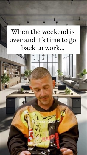 When the weekend is over and it’s time to go back to work… #funny #memes #workdaystruggles