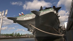 USS Intrepid marks 80 years since commissioning