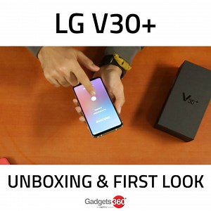 102K views · 964 reactions | LG V30+ has a new take to offer on some of LG's classic features. We see what's in the box and how the device feels on first look | Gadgets 360 | Facebook