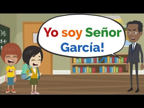 Conversación en español - Diálogos | Donde está Señor Caicedo? | Aprender Español | Curso de Español