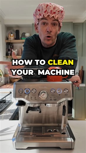 aka Revolution Coffee Roasters ✌️ on Instagram: "Here’s the simple process we use 👇 1. Lock in a stainless blind filter 2. Add one scoop of cleaning powder 3. Run the pump for 10 seconds 4. Pause for 10 seconds 5. Repeat this cycle 3 times 6. Remove the handle and rinse 7. Repeat the whole process with water only Don’t rush the pauses We clean daily in the café Weekly at home is appropriate If you enjoy this simple style of learning comment CLEAN and I’ll send you early access to Coffee College