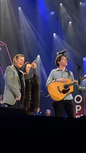 Randy returned to the ​⁠‪@Opry‬ to announce a new biopic, 'Forever and Ever, Amen!' #RandyTravis
