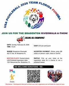 Please share this. You can also sign up to walk, get some good exercise, and meet new and great people. You can also support this great cause by clicking on the QR code and making a donation. These Special Olympians need your support! Thanks in advance! If you donate, please put Theresa Capozzoli where it asks for a team member; she is the coach. | Night With The Stars Prom Inc.