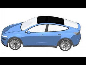 Tesla Model Y Refresh - SolidWorks Advanced CAD