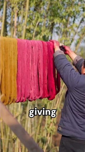 This hemp became a beautiful work of art…