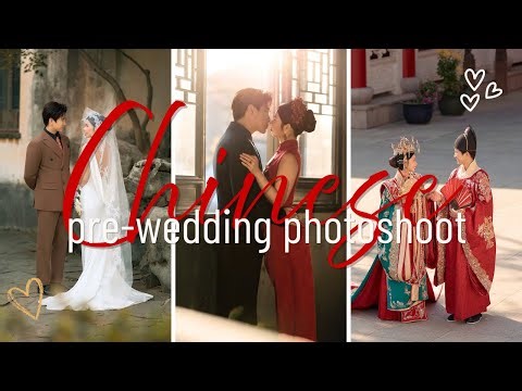 Chinese Engagement / Wedding Photo Shoot in Suzhou | Hanfu, Qipao & Behind the Scenes