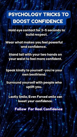 Boost Your Confidence Instantly with These Tricks
