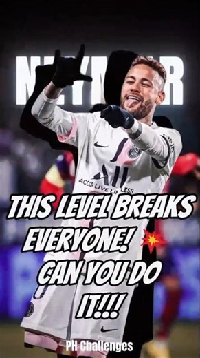 “Neymar Challenge: Can You Beat This🔥 Impossible Level?” #shortsfeed #shorts #neymar #brazil #viral